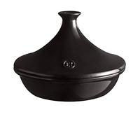Emile Henry Tajine 32,5 cm - Céramique Flame - Cuisson Douce et Saveurs Préservées - Tous Feux & Four - Coloris Fusain - Fabriqué en France