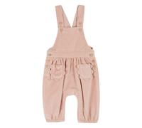 Emile & Ida - Salopette Bébé Rose Peony en Velours - 6 mois