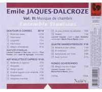 Emile Jacques-Dalcroze Quatuor À Cordes Huit Novelettes Et Caprices Quatre Danses Frivoles Rondo Scherzando Quatuor Stanislas Laurent Causse Violon Jean Adolphe Violoncelle Marie-Pierre Mantz Piano