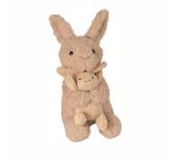 Emile le lapin en peluche et son bébé