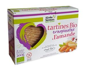 Emile Noël - TARTINES BIO CRAQUANTES à l'Amande