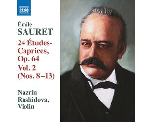 Emile Sauret Émile Sauret: 24 Études-Caprices, Op. 64 - Volume 2 (CD) Album