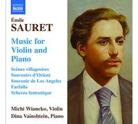 Emile Sauret – Musique pour violon et piano – Importé – NAXOS