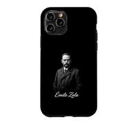Émile Zola Réaliste Auteur Français Portrait Coque pour iPhone 11 Pro