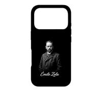 Émile Zola Réaliste Auteur Français Portrait Coque pour iPhone 17 Pro