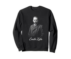 Émile Zola Réaliste Auteur Français Portrait Sweatshirt