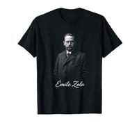 Émile Zola Réaliste Auteur Français Portrait T-Shirt