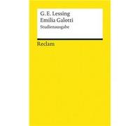 Emilia Galotti | Gotthold Ephraim Lessing Gotthold Ephraim LessingGotthold Ephraim Lessing (Auteur)