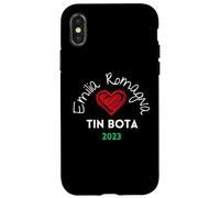 Emilia Romagna Tin Bota | Cœur Coque pour iPhone X/XS