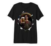 Emiliano Zapata Révolution Mexicaine T-Shirt Haut de Gamme