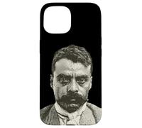 Emiliano Zapata Style Demi-Teinte Révolution Mexicaine Vintage Coque pour iPhone 15
