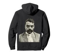 Emiliano Zapata Style Demi-Teinte Révolution Mexicaine Vintage Sweat à Capuche
