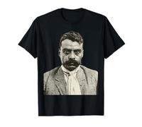 Emiliano Zapata Style Demi-Teinte Révolution Mexicaine Vintage T-Shirt