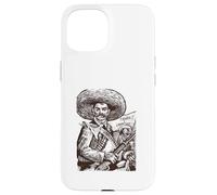 Emiliano Zapata Tee Mexican Revolutionary Tierra Y Libertad Coque pour iPhone 15
