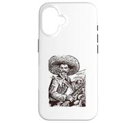 Emiliano Zapata Tee Mexican Revolutionary Tierra Y Libertad Coque pour iPhone 16