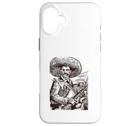 Emiliano Zapata Tee Mexican Revolutionary Tierra Y Libertad Coque pour iPhone 16 Plus