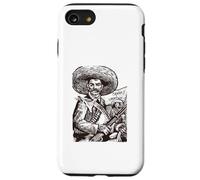 Emiliano Zapata Tee Mexican Revolutionary Tierra Y Libertad Coque pour iPhone SE (2020) / 7/8