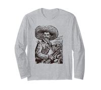 Emiliano Zapata Tee Mexican Revolutionary Tierra Y Libertad Manche Longue