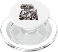 Emiliano Zapata Tee Mexican Revolutionary Tierra Y Libertad PopSockets PopGrip pour MagSafe