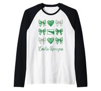 Émilie-Romagne Coquette Bow Girls Manche Raglan
