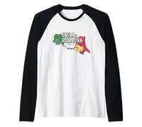 Émilie-Romagne et Drapeau Italie rétro région Carte Vintage Manche Raglan