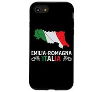Émilie-Romagne Italie Souvenir Silhouette Coque pour iPhone SE (2020) / 7/8