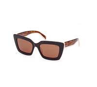 Pucci Ep0202 Woman Sunglasses Marron Femme