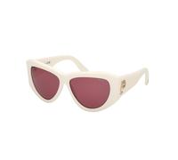 Emilio Pucci Femme Emilio Pucci EP0241 21S Lunettes de soleil Acétate Blanc Bordeaux Cat Eye Normale