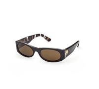 Emilio Pucci Femme Emilio Pucci EP0243 05A Lunettes de soleil Acétate Noir Fumée Masque Normale
