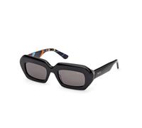 Emilio Pucci Femme Emilio Pucci EP0245 05A Lunettes de soleil Acétate Noir Fumée Carré Normale
