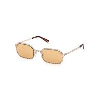Emilio Pucci Femme Emilio Pucci EP0248 32E Lunettes de soleil Métal Or Marron Géométrique Normale