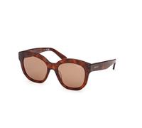 Emilio Pucci Femme Emilio Pucci EP0254 53E Lunettes de soleil Acétate La Havane Marron Géométrique Normale