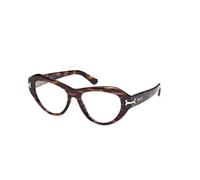 Emilio Pucci Femme Emilio Pucci EP5263 056 Montures optiques Acétate Havane Cat Eye Normale