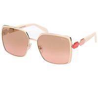 Emilio Pucci Lunettes de soleil EP0169 or rose/marron 60/16/140 unisexe