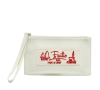 Emilio Pucci Pre-owned - Pochette en cuir Pre-owned - Femme - Pre-owned - Blanc - Taille: ONE Size