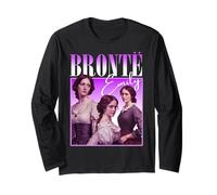 Emily Bronte Booleg Hip Hop Rap Littérature Vintage Manche Longue