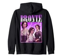 Emily Bronte Booleg Hip Hop Rap Littérature Vintage Sweat à Capuche