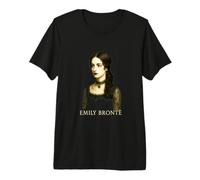 Emily Brontë Poète Romantique Gothique et héritage romancier T-Shirt Haut de Gamme