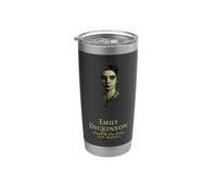 Emily Dickinson Poète gothique romantique du monde intérieur Gobelet isotherme en acier inoxydable double paroi