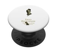 Emily Dickinson Poète Gothique Romantique du Monde intérieur PopSockets PopGrip Adhésif