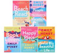 Emily Henry Collection 5 Books Set (Beach Read, People We Meet On Vacation, Happy Place, Book Lovers & Great Big Beautiful Life)