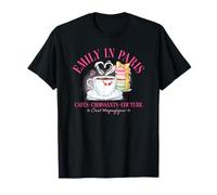 Emily in Paris Cafés Croissants and Couture C'est Magnifique T-Shirt