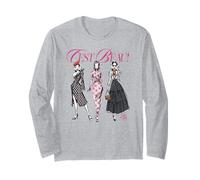 Emily in Paris C'est Beau! Watercolor Fashion Sketch Manche Longue