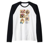 Emily in Paris Distressed Emily Ornate Portraits Manche Raglan