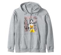 Emily in Paris Elegant Walking Parisian Sketch Art Style Sweat à Capuche