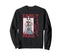 Emily in Paris Fashion Sketch with Script TV Show Sweatshirt