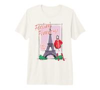 Emily in Paris Feeling France-y T-Shirt Haut de Gamme