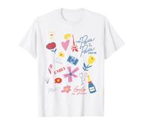 Emily in Paris Simple Icon Collage Fun T-Shirt