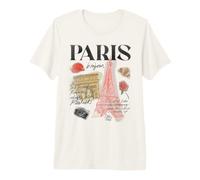 Emily in Paris Traveling Paris T-Shirt Haut de Gamme