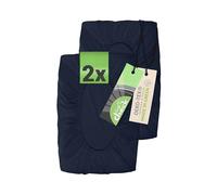 Emily´s Check 1596.2323 - Lot de 2 housses pour coussin de nuque - 30-35 x 45-50 cm - Bleu marine